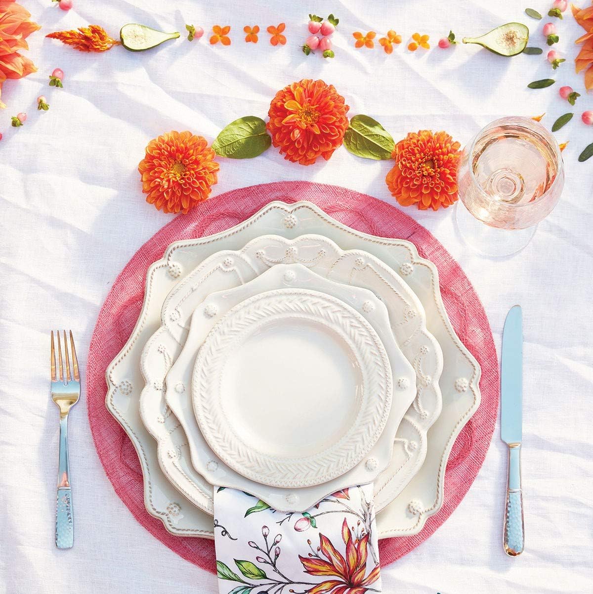 Juliska Carine Bright Satin Silverware (5pc Place Setting)