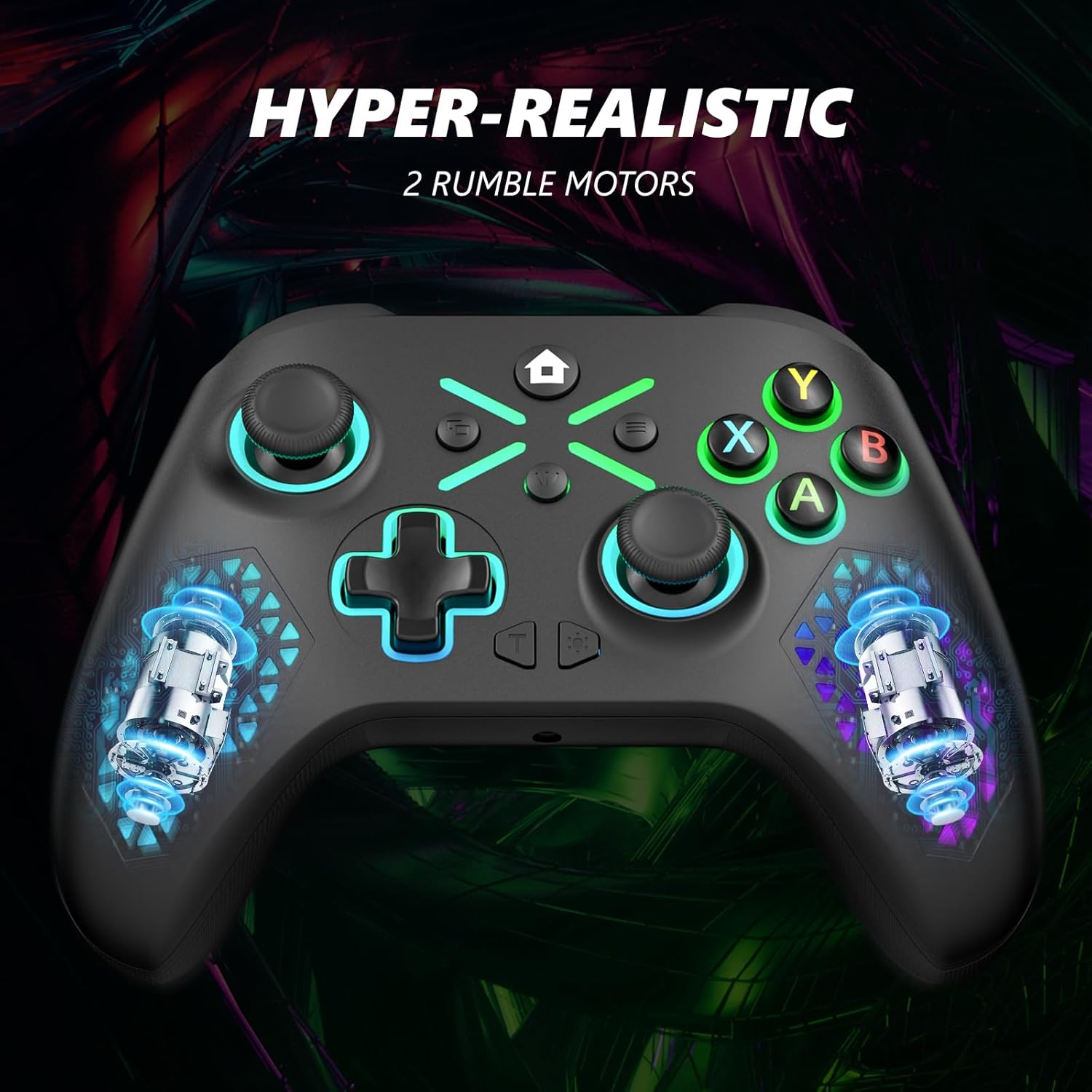 AS-IS – Missing Components: Dinosoo RGB Wireless for Xbox & PC Windows 10/11