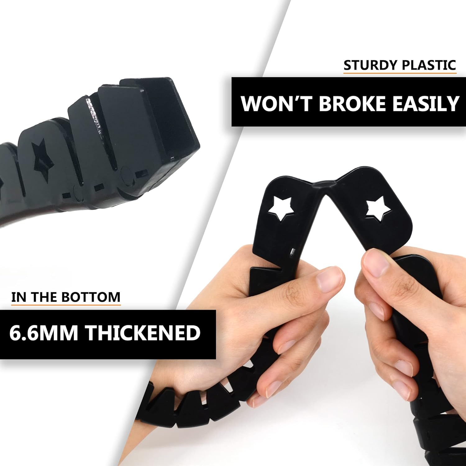 Ice Hockey Stick Protector Blade Wrap Guard Edge Cover for Off Ice Outdoor Hockey Training and Sport Practice Aid - Hockey Gifts, Accessories, Equipment, Gear for Kids or Adults（black-1pc) - Open Box