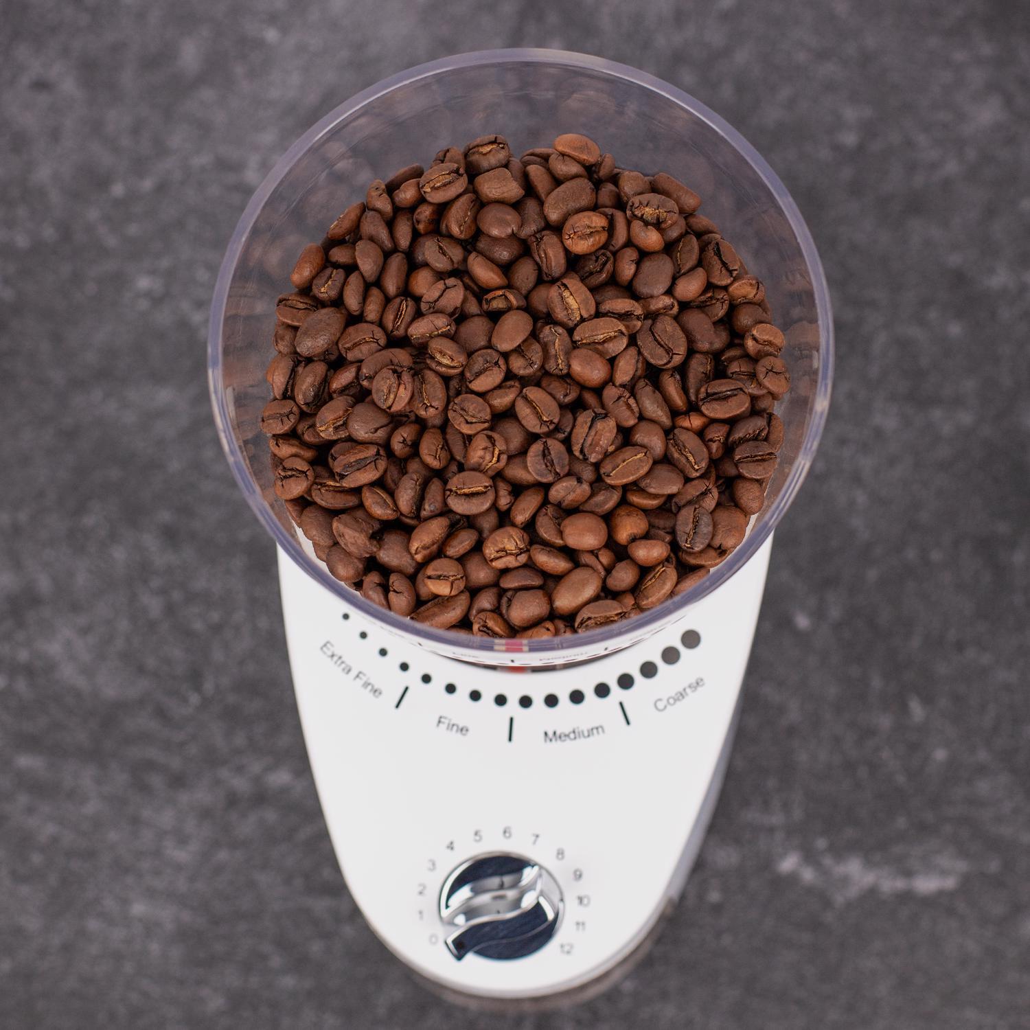 Capresso Semi-Gloss White Plastic 11 oz Coffee Grinder