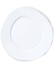 VIETRI Lastra Collection Salad Plate Light Grey