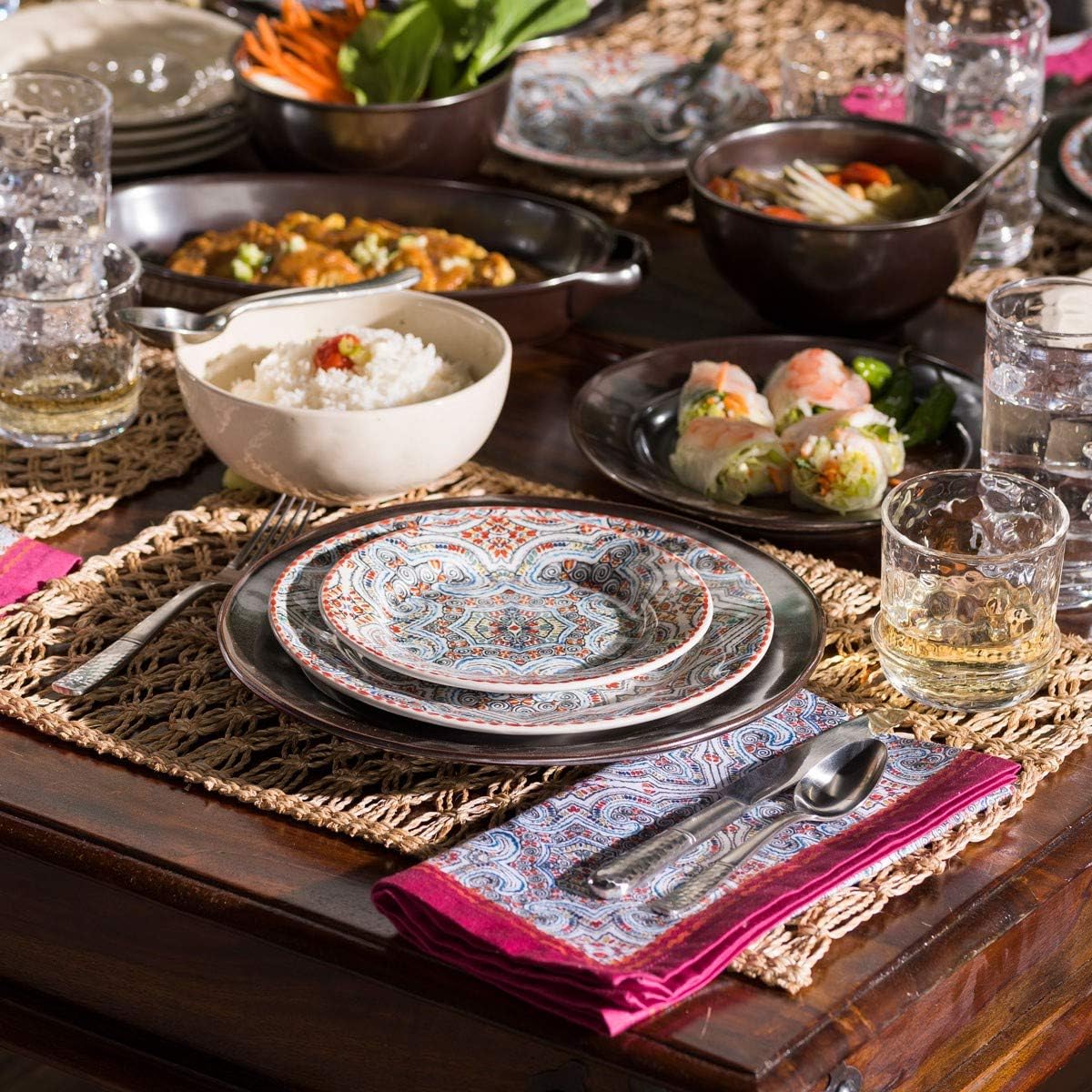 Juliska Carine Bright Satin Silverware (5pc Place Setting)