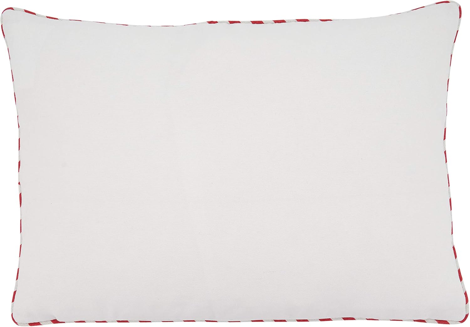 SARO LIFESTYLE Lights Merry Christmas Design Pillow Cover, 14"" x 20"", White (5511.W1420BC)