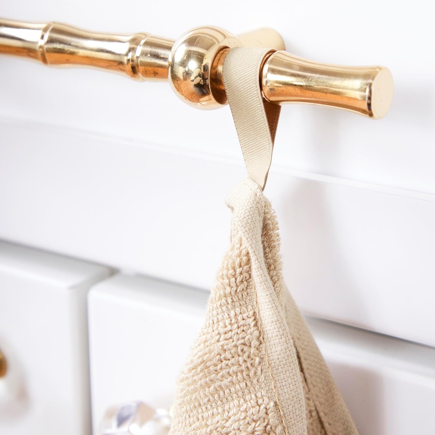 All-Clad Solid Kitchen Towel: Highly Absorbent, Super Soft Long Lasting - 100% Cotton, 17"x30" Tea Towel for Cleaning & Drying Dishes, Pans, Glassware, or Countertops, (1-Pack), Cappuccino