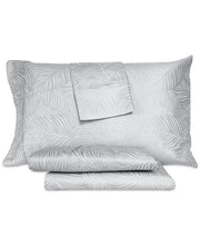 Art of the Weave Feather 1000 Thread Count Cotton Sateen Blend 4-Pc. Sheet Set, Queen - Grey