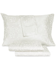 Closeout! Art of the Weave Jacobean Floral 1000 Thread Count Cotton Sateen Blend 4-Pc. Sheet Set, Queen - White
