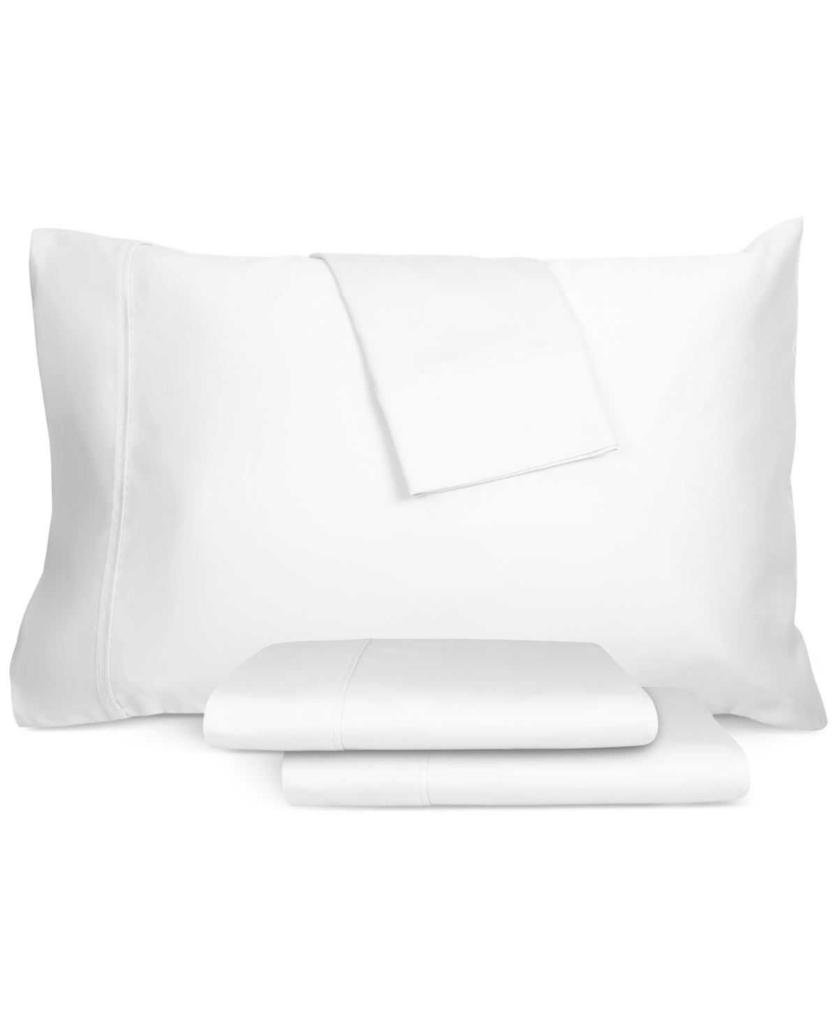 Beyond Green Cotton 300-Thread Count Sateen White Queen