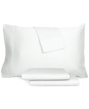 Beyond Green Organic Cotton 300-Thread Count Sateen 4-Pc. Sheet Set, King - White