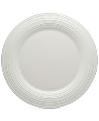 Mikasa Swirl Dinner Plate White