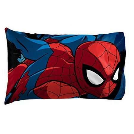 Marvel Spider Man Burst Multi-Color Full Sheet Set, 100% Microfiber