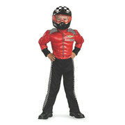 Disguise Toddler Boys' Turbo Racer Muscle Jumpsuit Costume - 2T