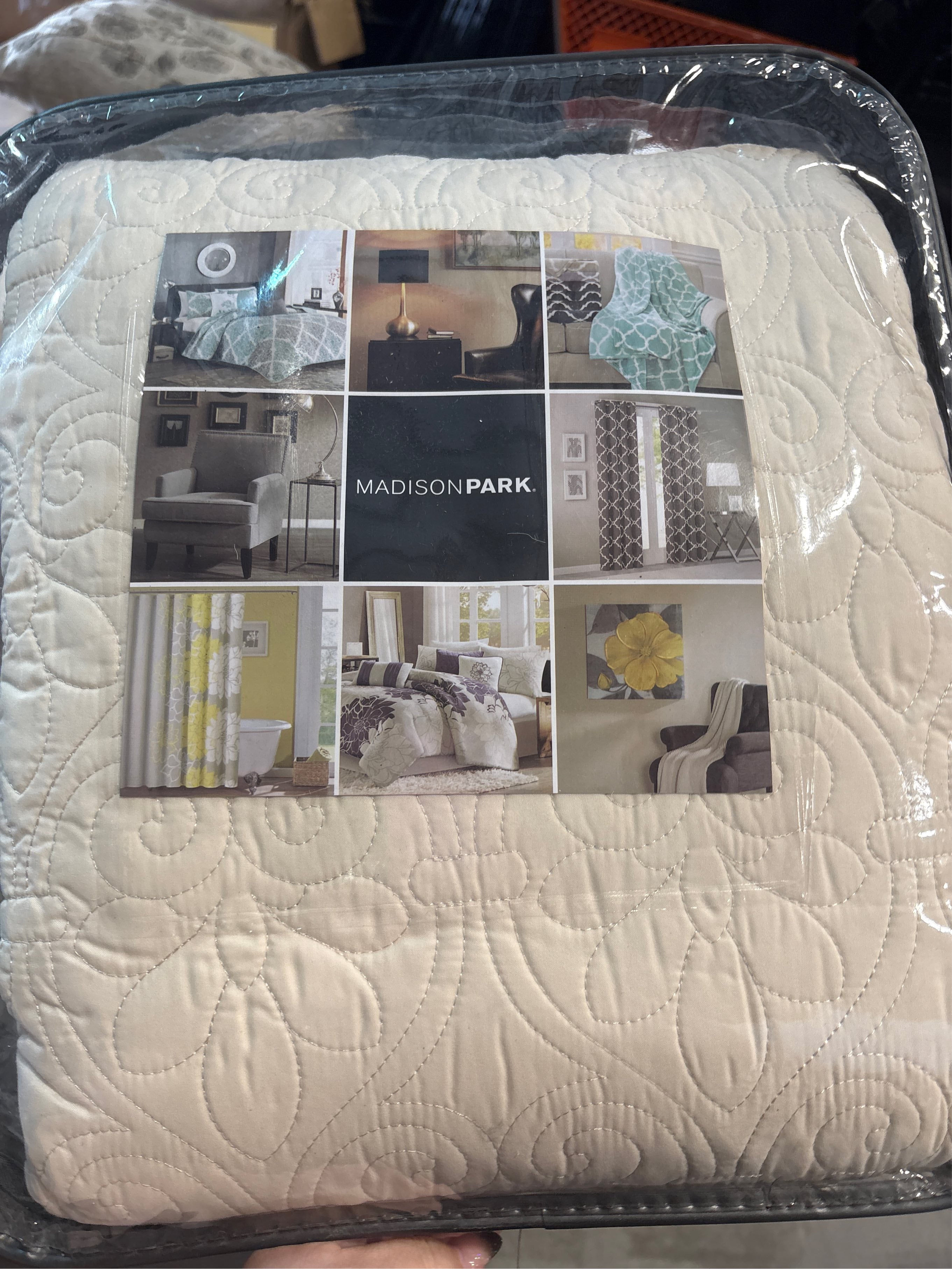 Madison Park Mansfield Antimicrobial Treated Quilt Set
