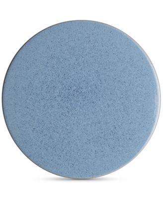 Denby Studio Blue Flint Cheese Platt Blue