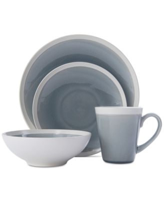 Mikasa Brielle 16-Pc. Dinnerware Set, Blue