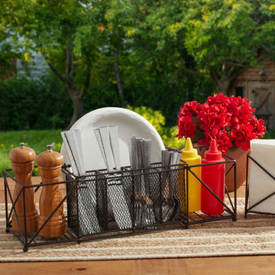 Gourmet Basics by Mikasa Baler Expandable Picnic Caddy