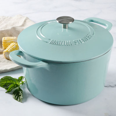 Martha Stewart Cast Iron 7-qt. Dutch Oven