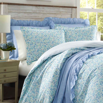 Laura Ashley Jayne Reversible Duvet Cover Set Twin
