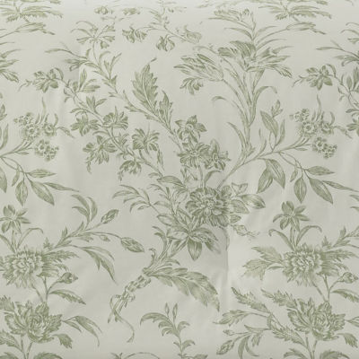 Laura Ashley Natalie Floral Reversible Duvet Cover Set king