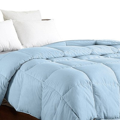 Cheer Collection Down Alternative Hypoallergenic Comforter - Light Blue (King)