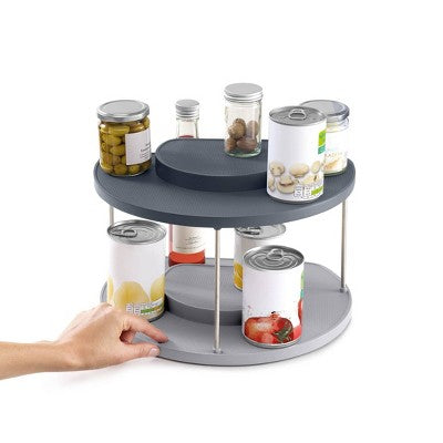 Joseph Joseph CupboardStore 2-Tier Rotating Organizer