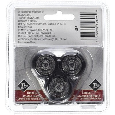 Remington SPRCDN Universal Rotary Replacement Shaver Head, Black