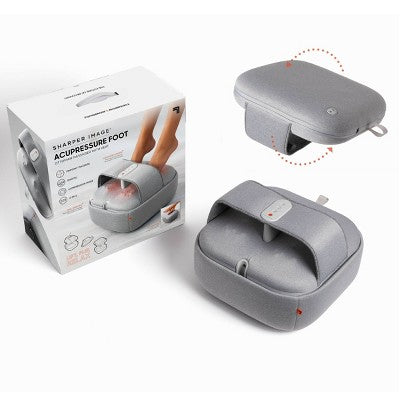 Sharper Image Foot Ottoman Multipoint Electric Massager Acupressure Mat