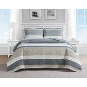 Nautica Ridgeport Beige Quilt Set - King