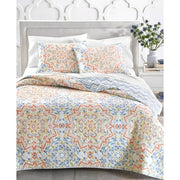 Charter Club Medallion Cotton Quilt, King