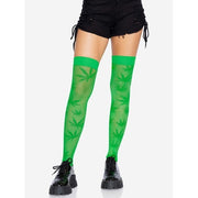 Leg Avenue Women's 420 Fishnet Thigh Highs