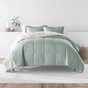Eucalyptus and Natural Microfiber Down Alternative Twin/Twin XL Reversible Comforter Set