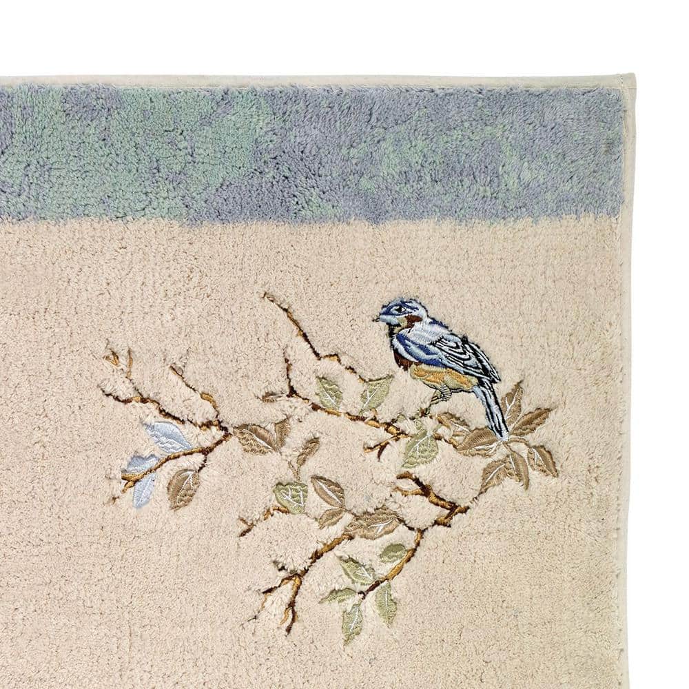 Love Nest 20 in. x 30 in. Bath Rug in Multicolor