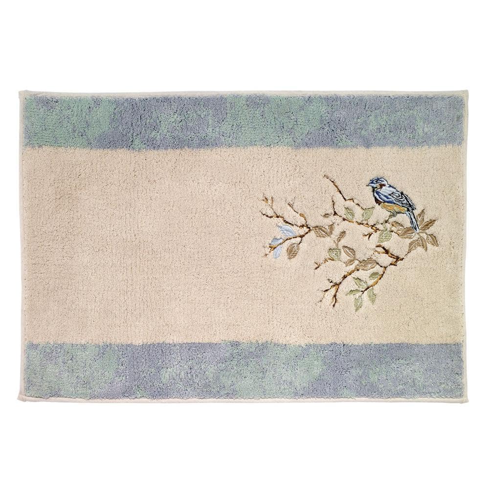 Love Nest 20 in. x 30 in. Bath Rug in Multicolor