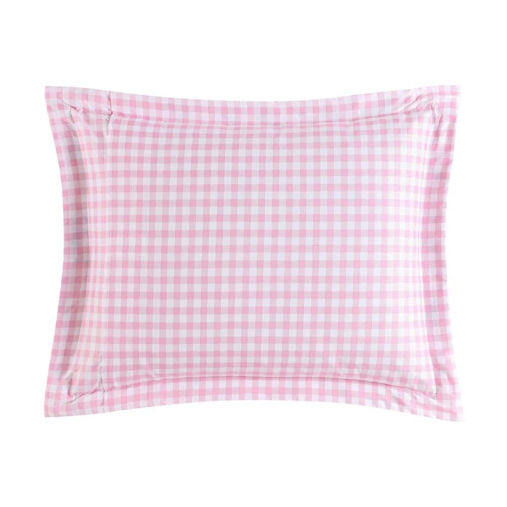 Betsey Johnson Blooming Roses 2-Piece Pink Microfiber Reversible Twin Duvet Set