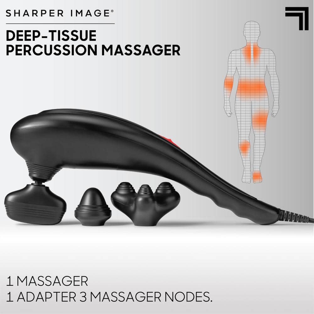 3-Speed Massager Single Node Percussion Corded
