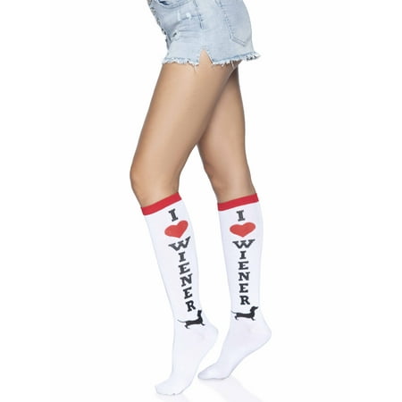 Leg Avenue Women's Wiener Dog knee highs