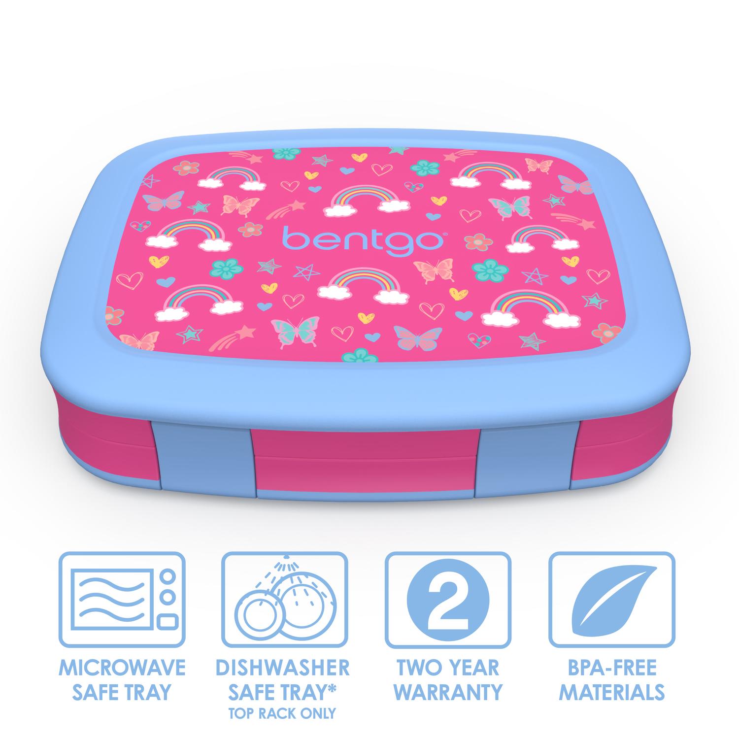 Bentgo Kids Prints Multicolored Clip It Lunch Cube 1 pk