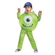 Disguise Toddler Boys' Classic Monsters University Mike Jumpsuit Costume - Size 3T-4T