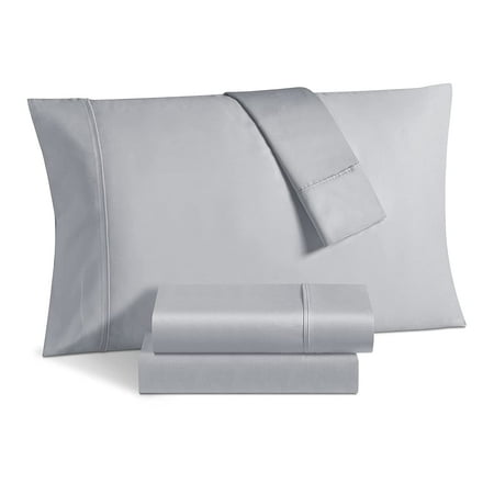 WellBeing Silvadur 1000-Thread-Count CVC 6-Piece King Sheet Set, Grey