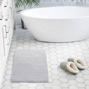 Marshmallow Grey 24 in. x 40 in. Bath Mat