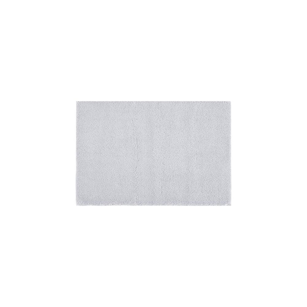Marshmallow Grey 20 in. x 30 in. Bath Rug