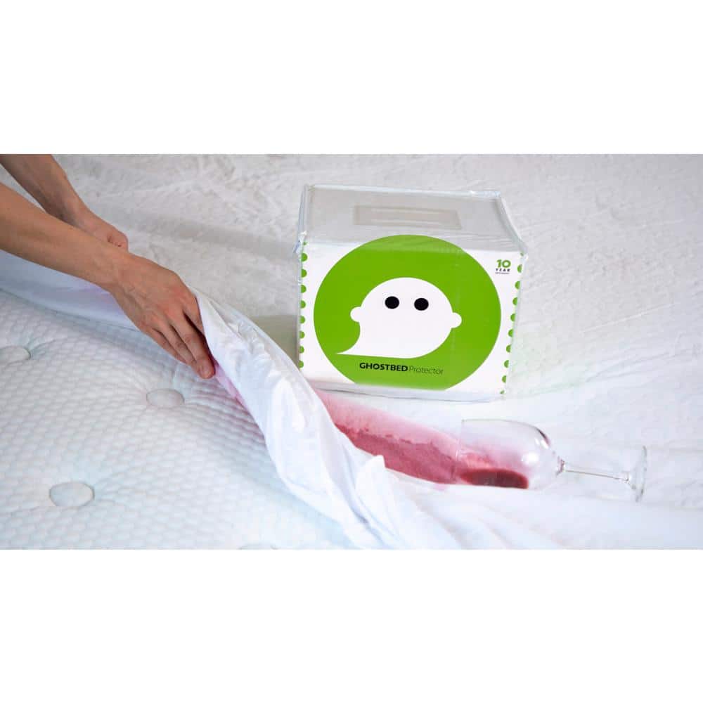 Waterproof, Breathable and Plastic-Free Twin XL Mattress Protector and Cove