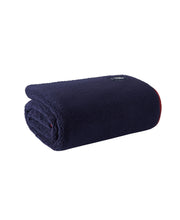 Tommy Hilfiger Solid Sherpa Throw - Navy