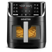 Gourmia 8 Qt Digital Window Air Fryer with 12 One-Touch Presets, GAF824, New