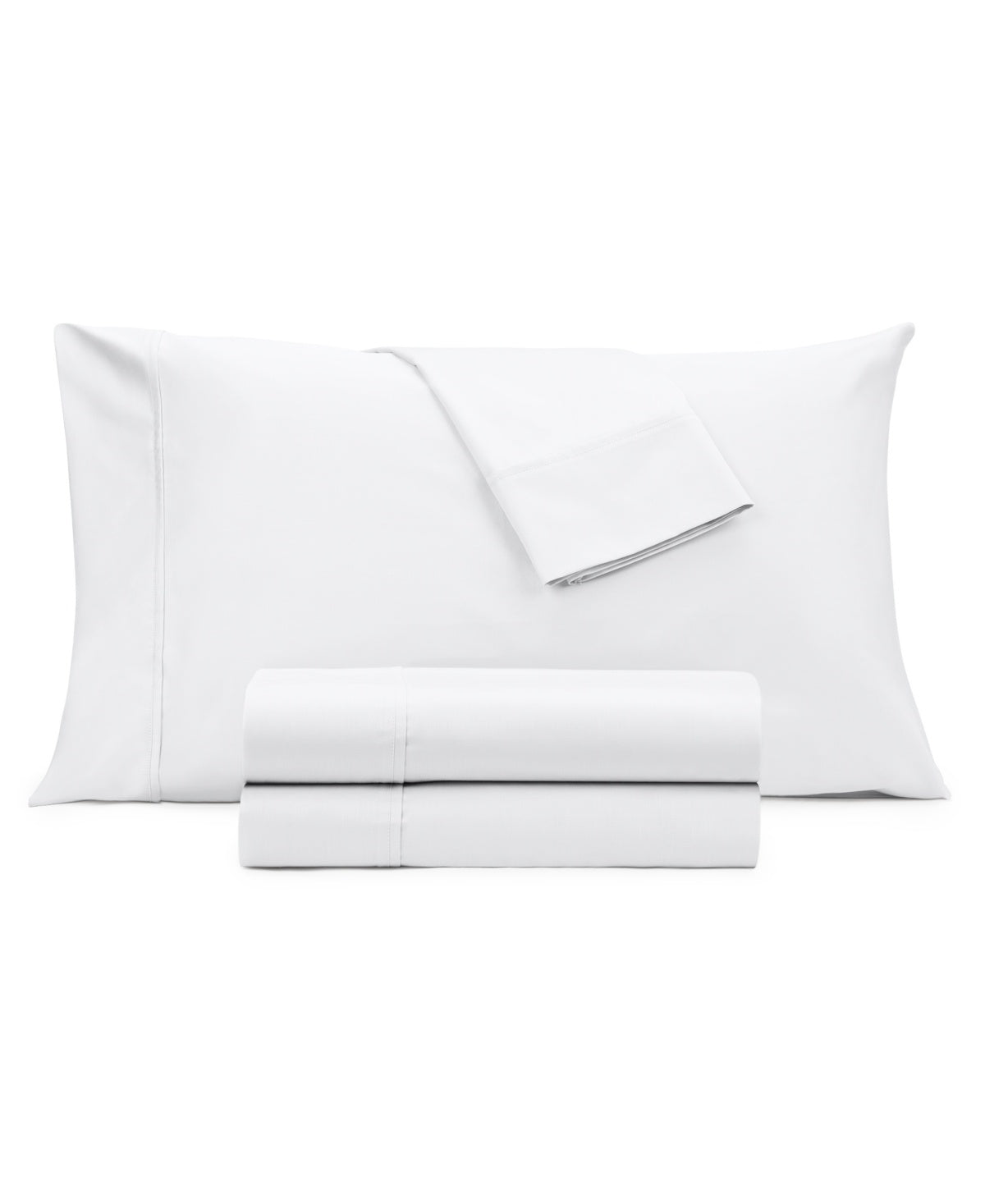 Aria Egyptian 500 Thread Count Cotton 4 Pc Sheet Set, King - White