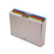 Joseph Joseph Folio Silver 4-Piece Large Chopping Board Set