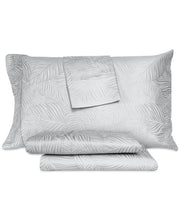 Closeout! Art of the Weave Feather 1000 Thread Count Cotton Sateen Blend 4-Pc. Sheet Set, Queen - Grey