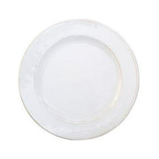 Baum RUS2W Rustic Melamine Salad Plates, White