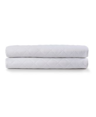 Ella Jayne Water Resistant 2-Pack Pillow Protectors Set, King - White