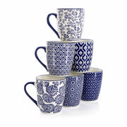 Elama Declan 6-pc. Stoneware Dinnerware Set