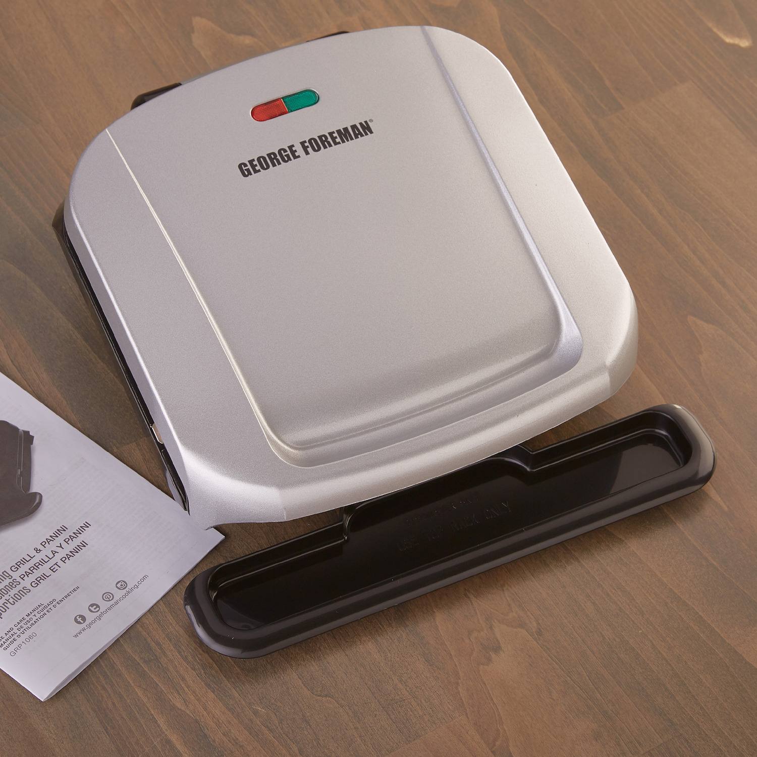 George Foreman 4-Serving Grill & Panini Press